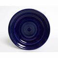 Tuxton China Concentrix 7.5 in. Plate - Cobalt - 2 Dozen CCA-074